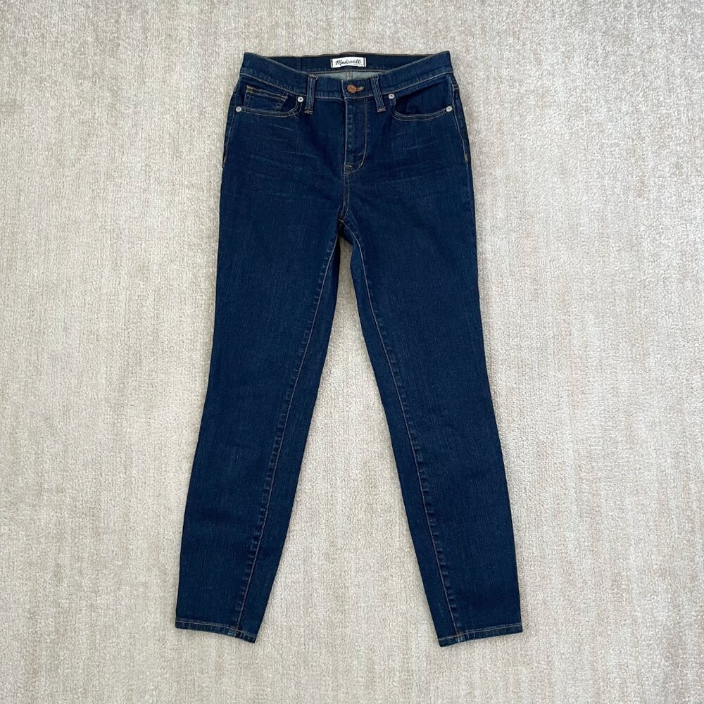 Madewell High Rise Skinny Crop Jeans Blue 28